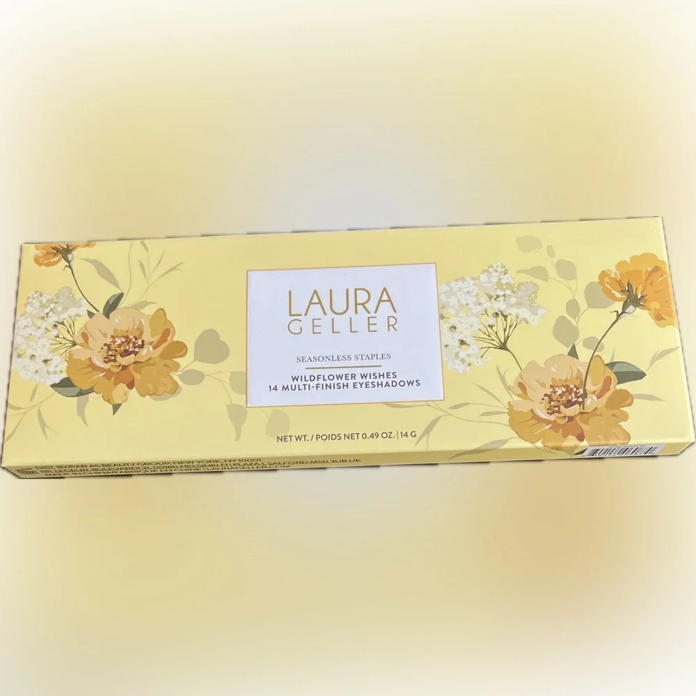 NEW Laura Geller Seasonless Staples Wildflower Wishes 14-Well Eyeshadow Palette